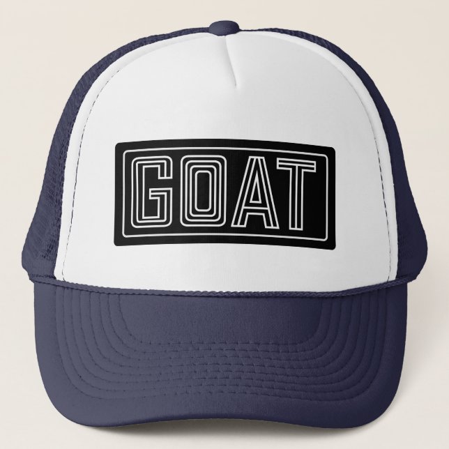 GOAT TRUCKER HAT (Front)