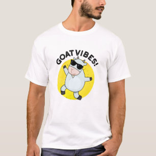 Goat Vibes Funny Good Vibes Animal Pun T-Shirt