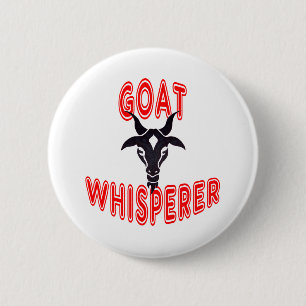 Goat Whisperer 6 Cm Round Badge