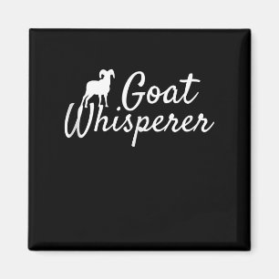 Goat Whisperer Cute Goat Lover Farm Animal Farming Magnet