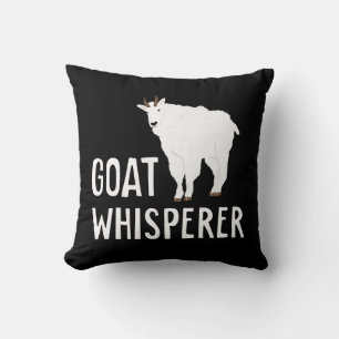 Goat Whisperer  Funny Goat Farm Tshirt  Pet Goat Cushion