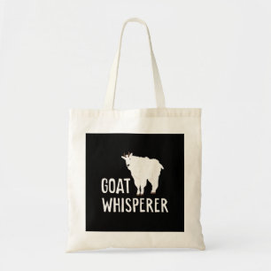 Goat Whisperer Funny Goat Farm Tshirt Pet Goat Tote Bag