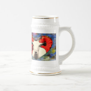 Goat With Heart Stein &