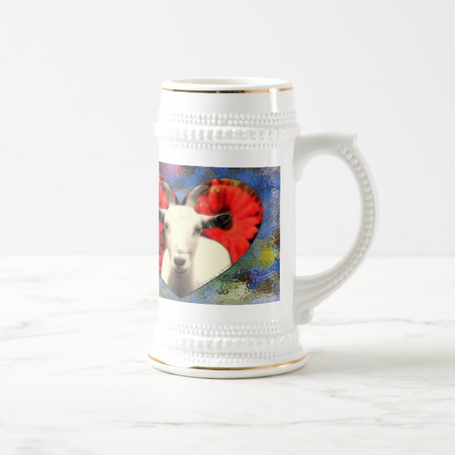 Goat With Heart Stein & (Right)