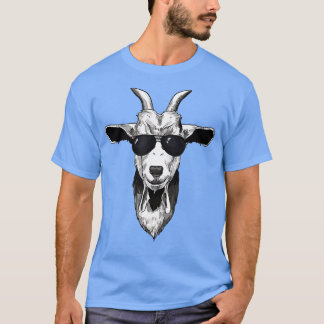 Goat with sunglasses  T-Shirt