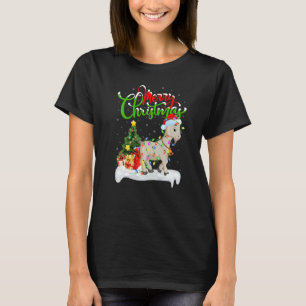 Goat  Xmas Decorations Santa Goat Christmas T-Shirt