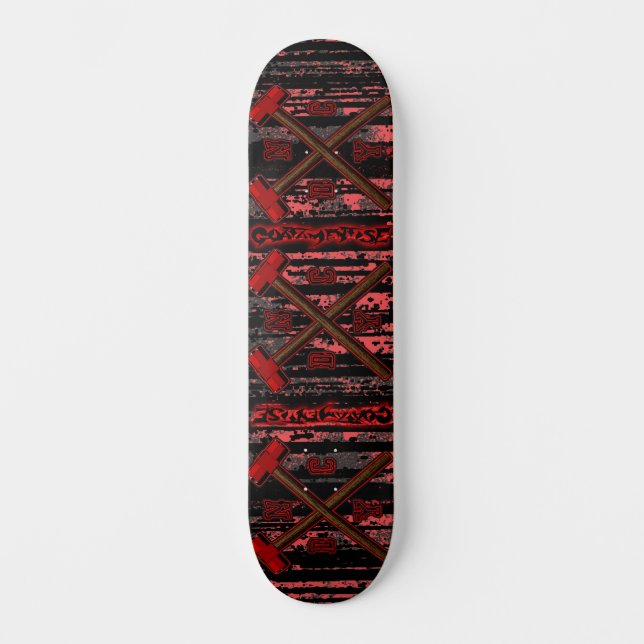 Goatamentise NYDC Hammers Skateboard (Front)