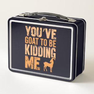 Goatlife Metal Lunch Box