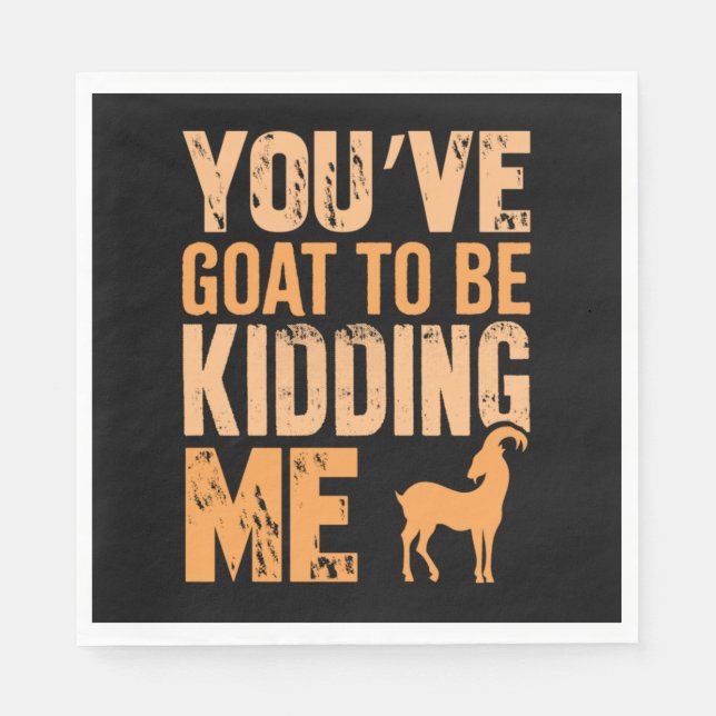 Goatlife Napkin (Front)