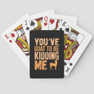 Goatlife Playing Cards