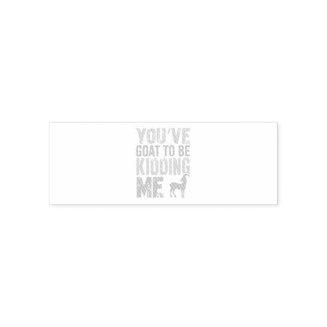 Goatlife Self-inking Stamp (Design)