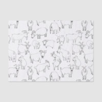 Goats Playing – Transparent (choose your own)
