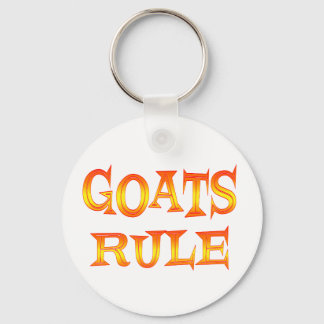 Goats Rule Key Ring