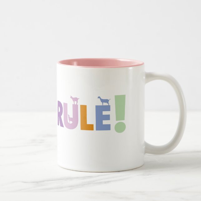GOATS RULE MUG (Right)