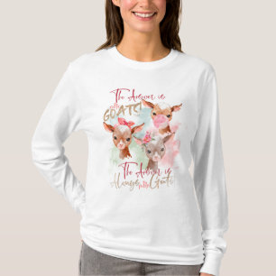 Goats - The Answer is More Goats T-Shirt