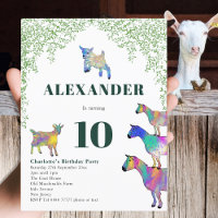 Goats Themed Birthday Party