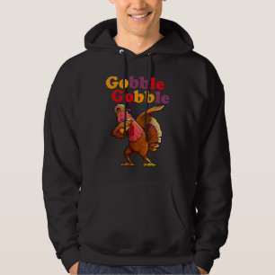 Gobble Funny Thanksgiving Day Apparel For Men Wome Hoodie