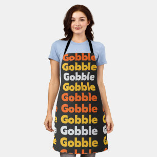 Gobble Gobble Thanksgiving Apron