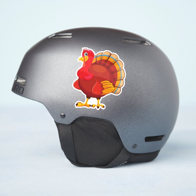 Gobble Gobble Till You Wobble Funny Thanksgiving (Helmet Side)