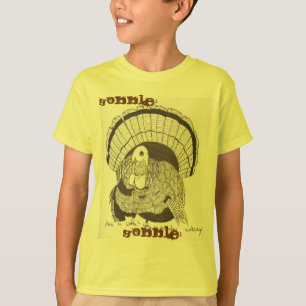 Gobble Gobble Turkey Kids Basic T-shirt