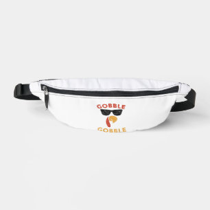 Gobble Gobble Turkey Thanksgiving Day Gifts Vintag Bum Bags