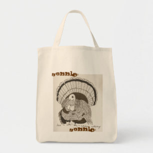 Gobble Gobble Turkey Tote Bag