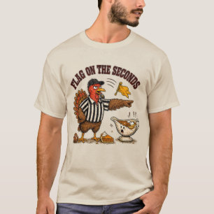 Gobble Hour Turkey Thanksgiving Design T-Shirt