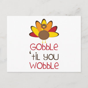 Gobble Postcard