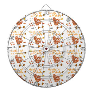 Gobble til ya wobble pattern1 dartboard