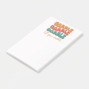 Gobble till you Wobble  Post-it Notes