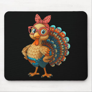 Gobble Turkey Day Happy Thanksgiving For Toddlers  Mouse Pad