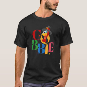 Gobble Turkey Thanksgiving Day Boys Girls Men Wom T-Shirt