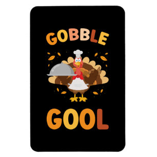 Gobblegool Turkey Thanksgiving Magnet