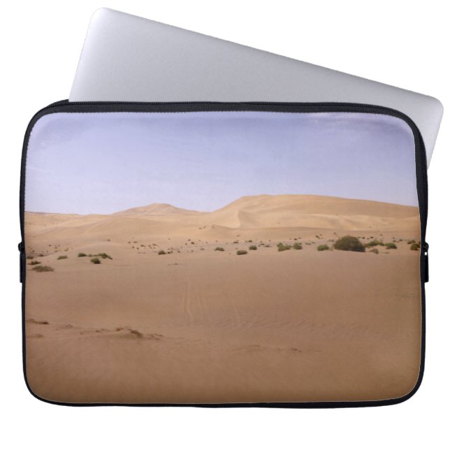 Gobi Sand Dune Laptop Sleeve (Front)