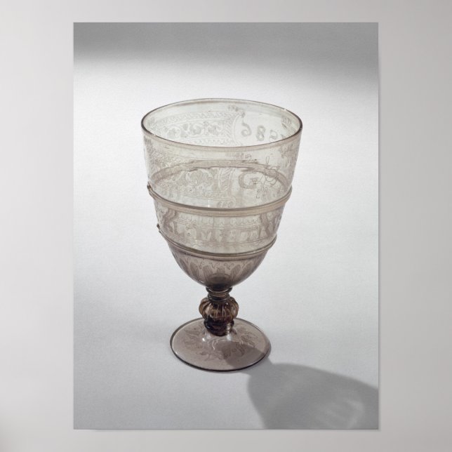 Goblet by Jacopo Verzelini, 1586 Poster (Front)
