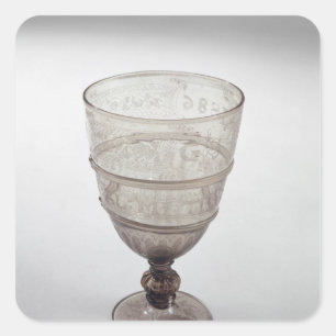 Goblet by Jacopo Verzelini, 1586 Square Sticker