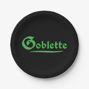 Goblette Paper Plate