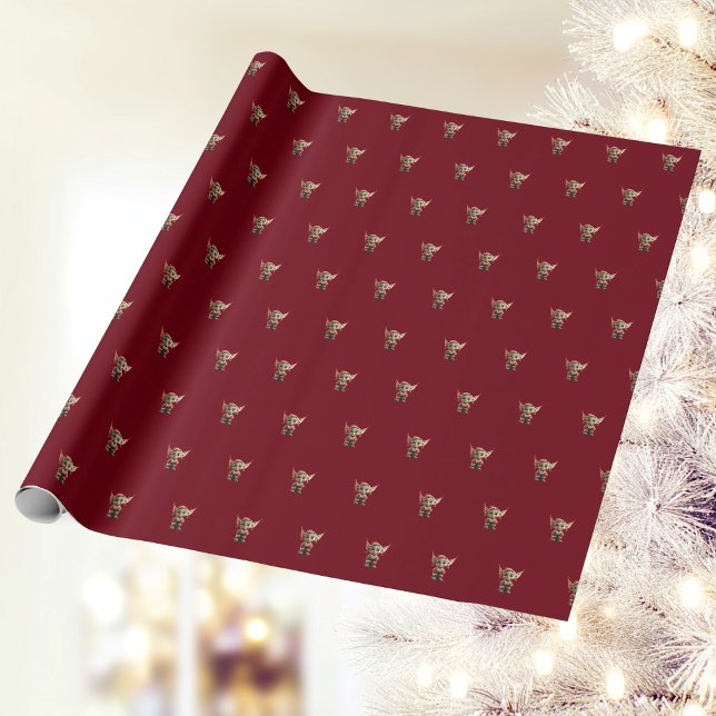 Goblin Christmas Elf Wrapping Paper (Creator Uploaded)