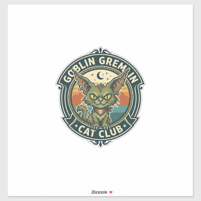 Goblin Gremlin Cat Cute Kitty Design - Goblin Grem (Sheet)