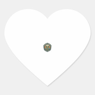 Goblin Gremlin Cat Cute Kitty Design - Goblin Grem Heart Sticker