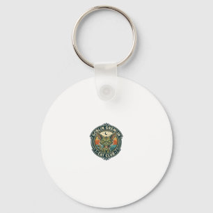 Goblin Gremlin Cat Cute Kitty Design - Goblin Grem Key Ring