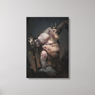 Goblin King Concept Canvas Print