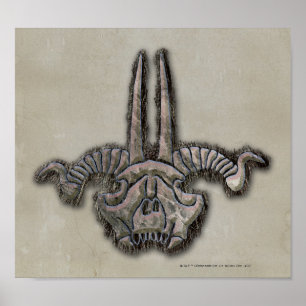 Goblin King Staff Icon Poster
