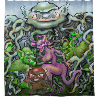 Goblin Magic Shower Curtain