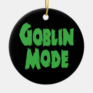 GOBLIN MODE CERAMIC TREE DECORATION