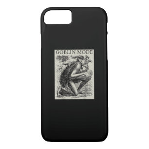 Goblin Mode Goblincore Vintage Aesthetic Funny Off Case-Mate iPhone Case