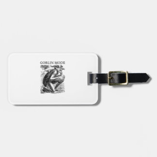 Goblin Mode Goblincore Vintage Aesthetic Funny Off Luggage Tag