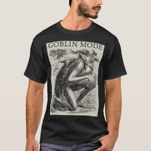 Goblin Mode Goblincore Vintage Aesthetic Funny Off T-Shirt