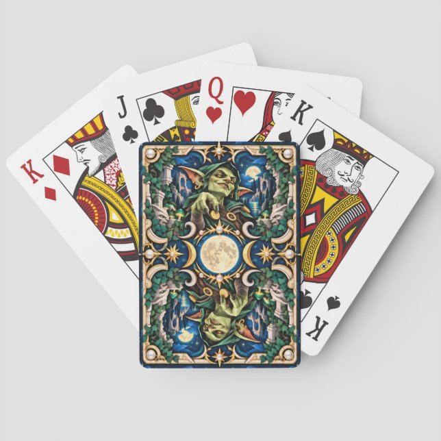 Goblin, Paper Cut Monster Playing Cards (Back)