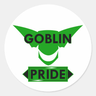 Goblin Pride Classic Round Sticker